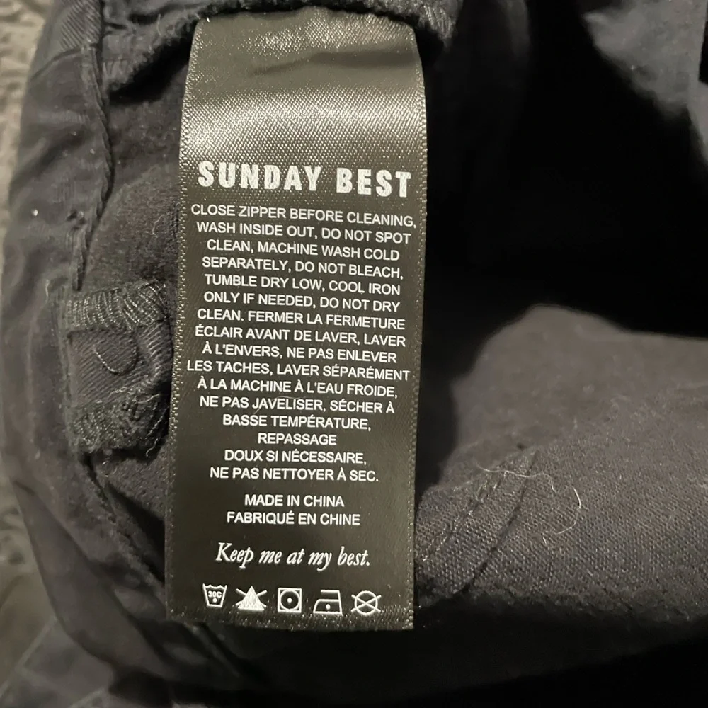 Aritzia Sunday Best Flan Pant Black Size 6 - Picture 4 of 5